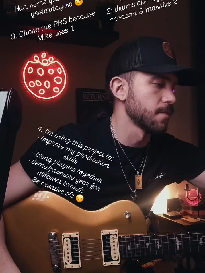 Looking forward to finishing this production. Linkin Park - One Step Closer

@prsguitars SE245

@bog