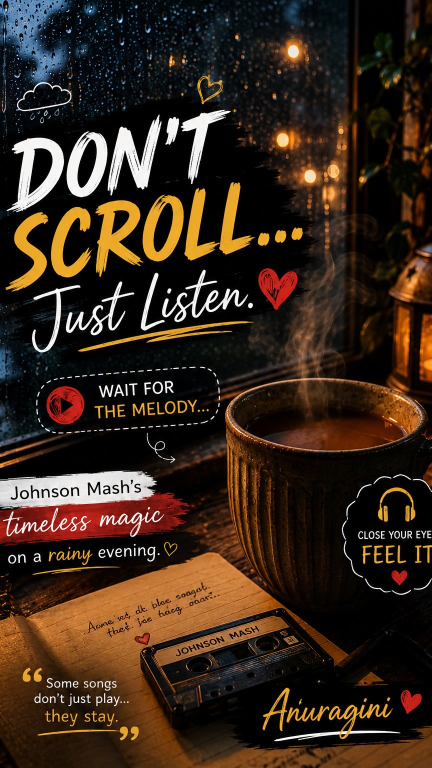 Mazha. Chaya. Anuragini. ❤️
Johnson Mash’s timeles
