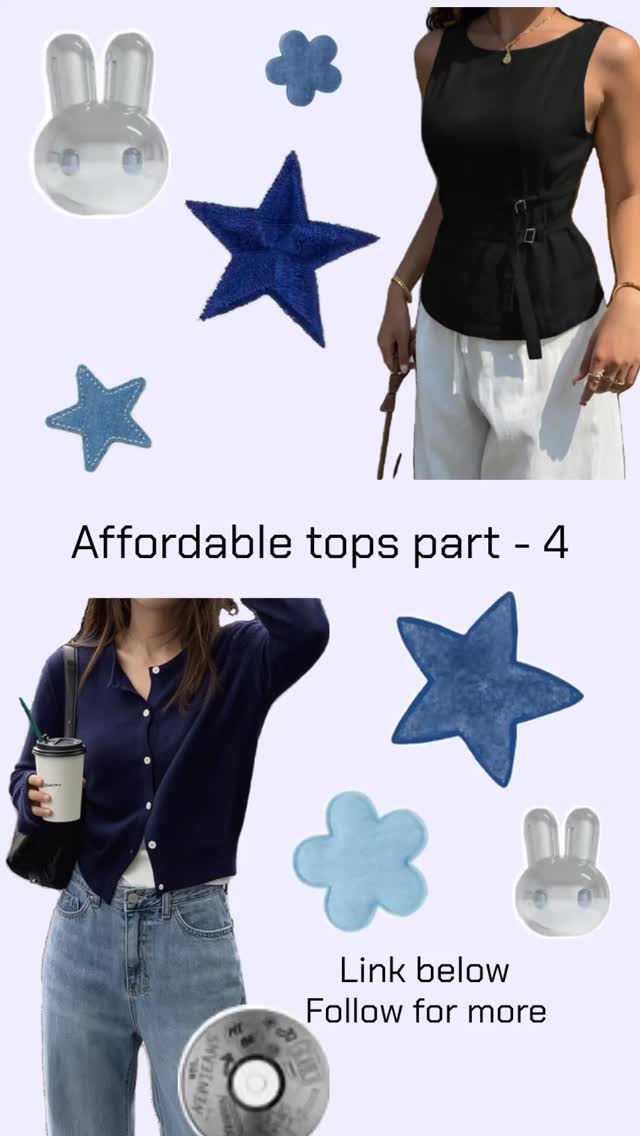 Adorable tops  Top 1: https://onelink.shein.com/4/
