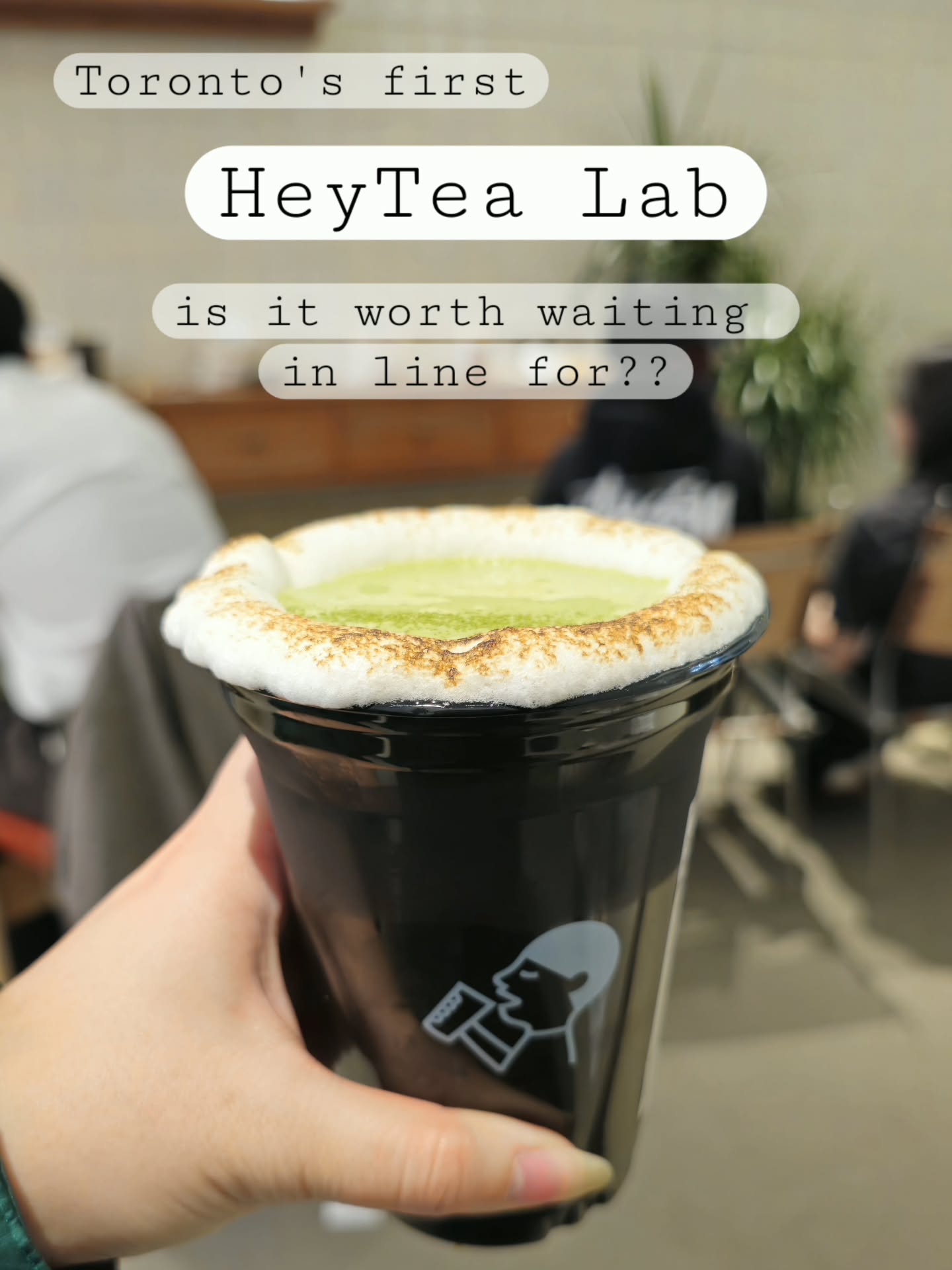 Is the new @heytea.ca Labs at the Eaton Centre wor