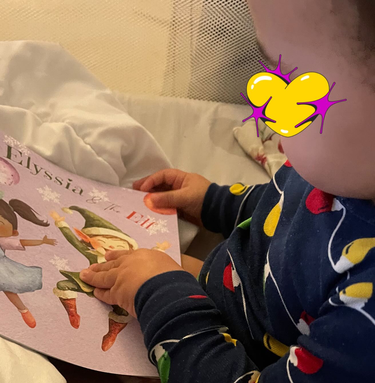 Stuck in bed, but still catching holiday feels with our @mystorytalebooks ! 🎁💤🤧 🎅🏼 use code MON