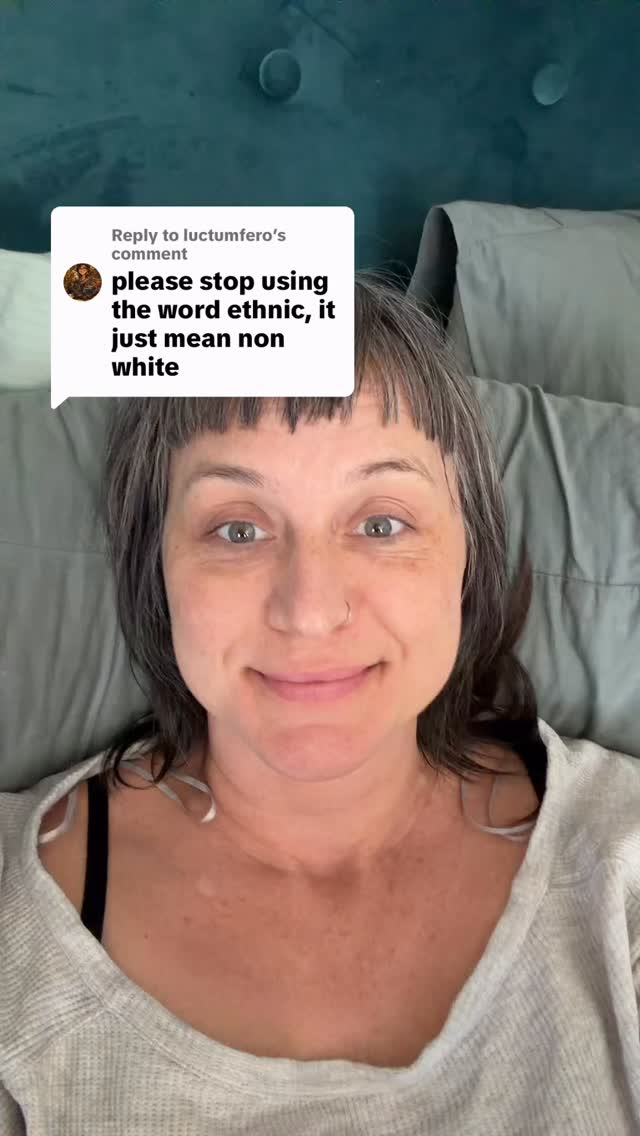 I apologize for using the words “ethnic” and “regular” to  describe grocery stores.  I recognize Tha