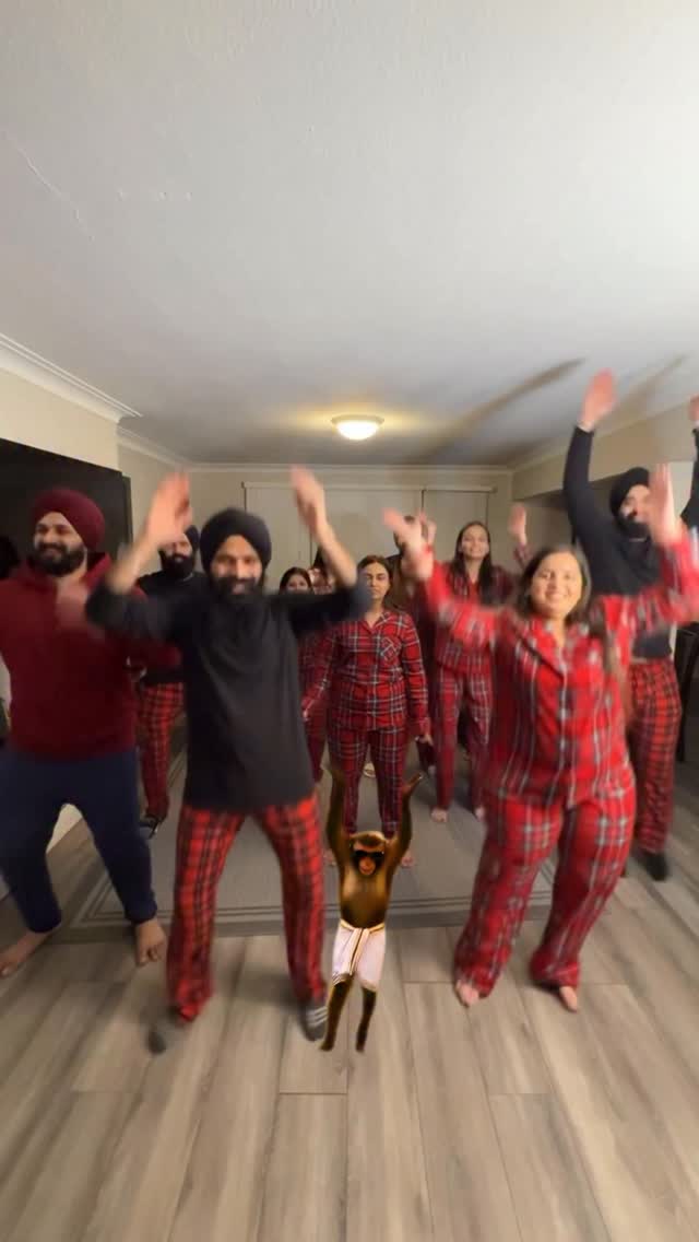 Who did it better?
A - The monkey in the front
B -